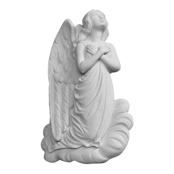 Risen Angel Marble Statue